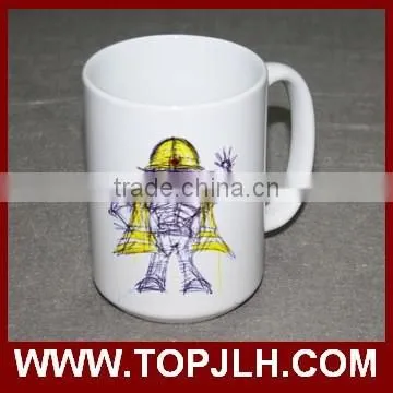 Holiday Custom Logo Printable 15 oz White Mug for Dye Sublimation photo-6