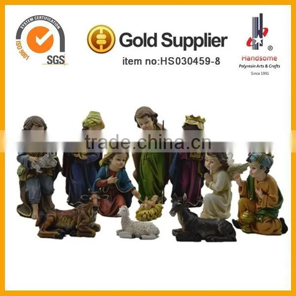 Out Door Resin Religious Items Nativity Set Jesus Birth photo-4