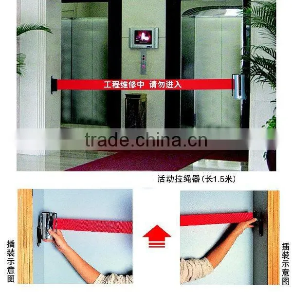 Retractable Belt Barrier Movable in Both Outdoor and Indoor photo-4