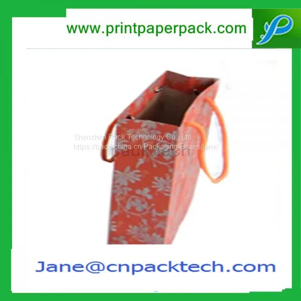 Custom Gift Cardboard Packing Fashion Kraft Paper Bags Promotional Carrier Candy Chocolate Bag photo-2
