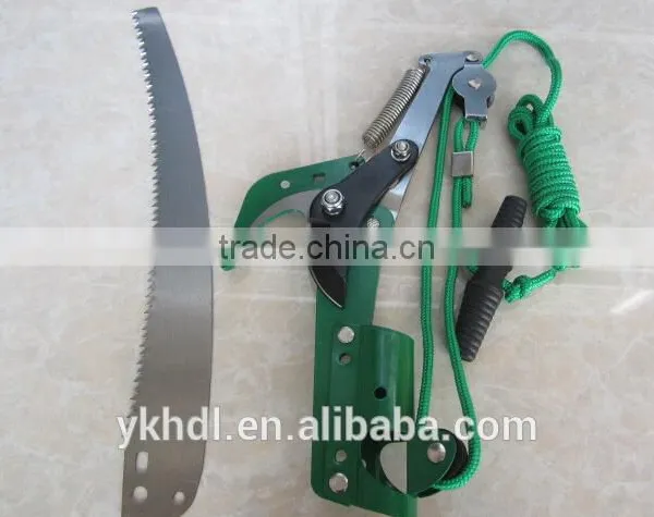 1.2m-2.4m Aluminum/steel/fiber PoleTelescopic Tree Pruner / Tall Tree Pruner and Saw / Long Handle Pole photo-2