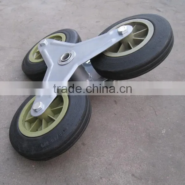 Solid 6 Inch Six Wheel Ladder for Hand Trolley Climbing Stairs photo-2
