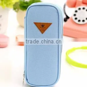 Cheap Top Sale Canvas Pencil Cases Pencil Case Pencil Bags With Zipper for Gift photo-4