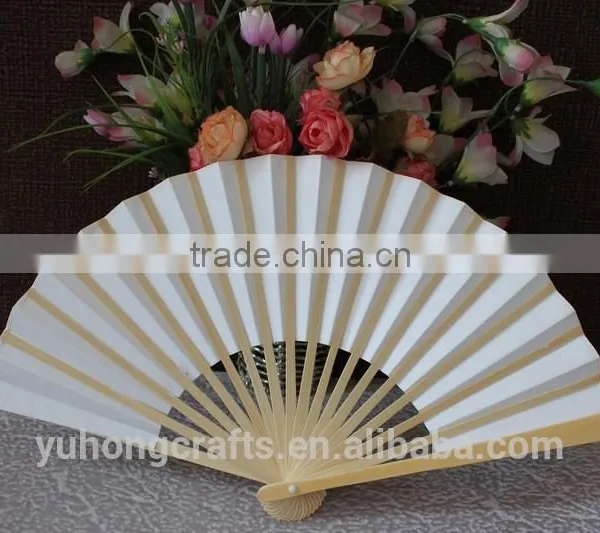 Customized One Side Printing Paper Fan for Promotion photo-3