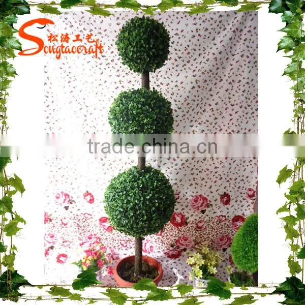 New Design Artificial Topiary Balls Outdoor Plastic Artificial Topiary Boxwood Balls Home Decoration Artificial Topiary Ball photo-4