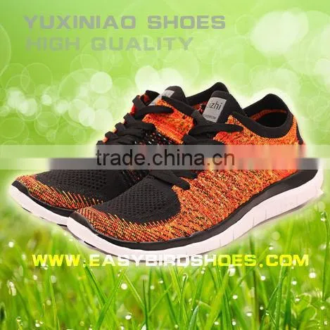 High Quality Sport Sneaker Fashion Shoes for Female, Women Fly Fabric Sport Shoes Running From China photo-3
