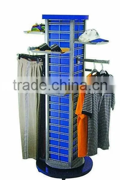 Single Rotating Stainless Steel Shoe Rack photo-4