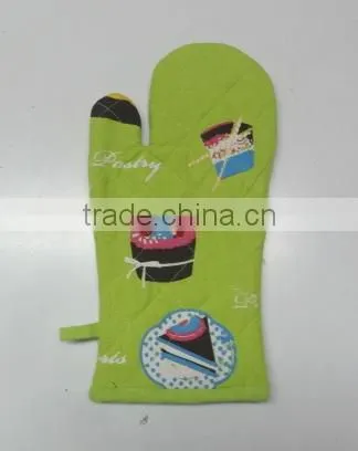 Printed Cotton Oven Mitt