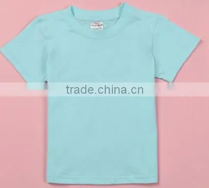 2015-2016 Hot Sale Cotton Blank Kids T-shirt photo-4