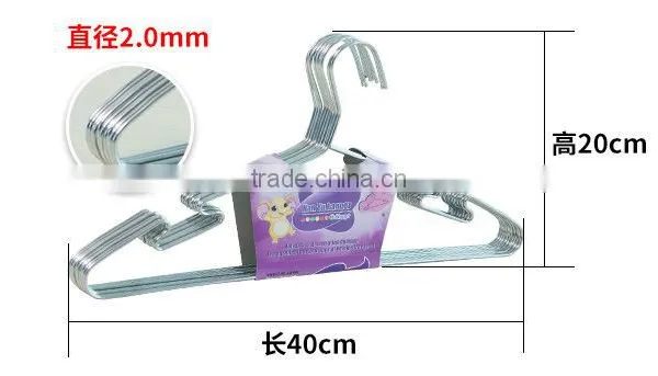 High Quality Wardrobe Metal Aluminium Coat Hanger photo-3