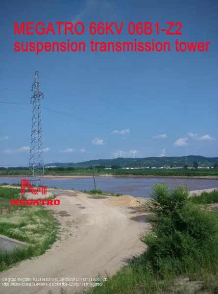 MEGATRO 66KV 06B1-Z2 Suspension Transmission Tower photo-3