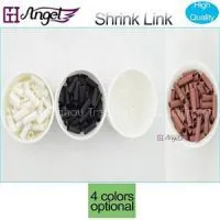Heat Shrinkable Links/Rings/Tubes For Hair Extension Tools