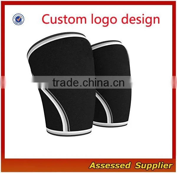 ZT-S55/ Custom OEM Neoprene Knee Support Sleeves/ 7mm Weightlifting Neoprene Knee Sleeve photo-3