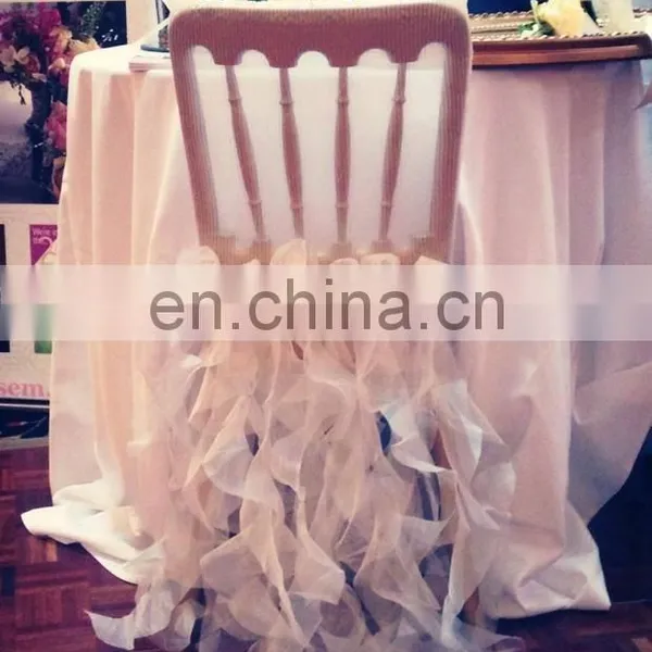 Organza Wedding Chair Cover With Sash