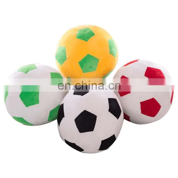 Plush Soccer Ball Round Shape Pillow Low MOQ Custom Throw Pillows photo-2