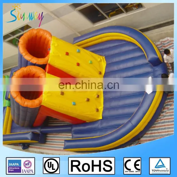 2016 PVC inflatable water slide/used inflatable water slide for sale
