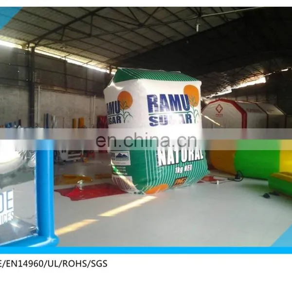 air tight inflatable advertising packing box