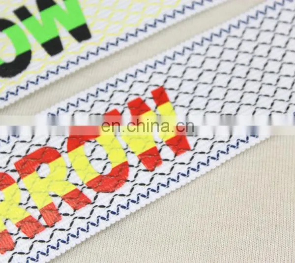 High Quality Letter Webbing Belt Webbing Strap Printed Nylon Webbing photo-2
