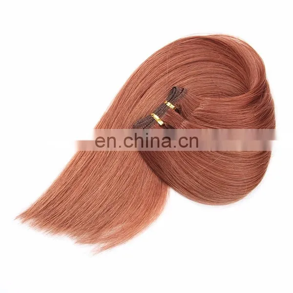 Ideal Hair White Women Human Hair Ponytail Kinky Straight Hair Weft