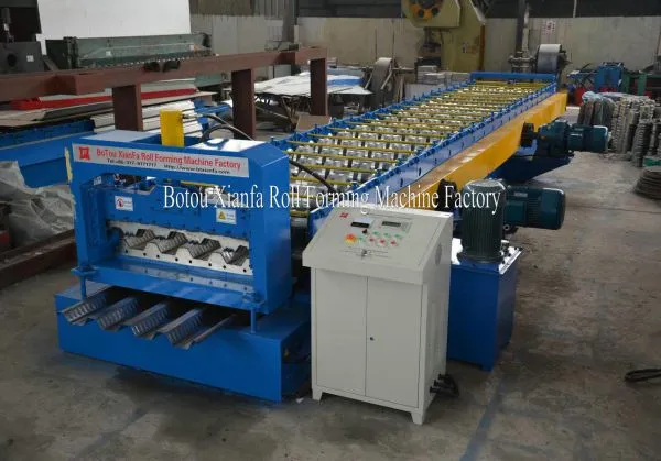 Floor Decking Sheet Roll Forming Machine photo-2