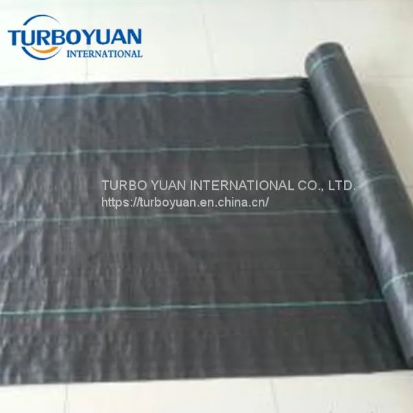UV Resistant Anti Root Grass Control Fabric Cloth / PP or PE Weed Barrier Mat photo-2