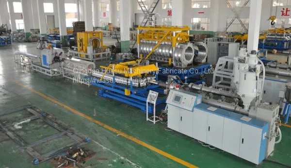 Plastic Corrugated Pipe Extrusion Machinery photo-4