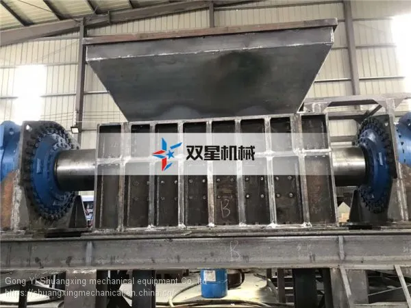 Waste Shredders Two-Shaft Shredders Small Metal Shredder Machine photo-3