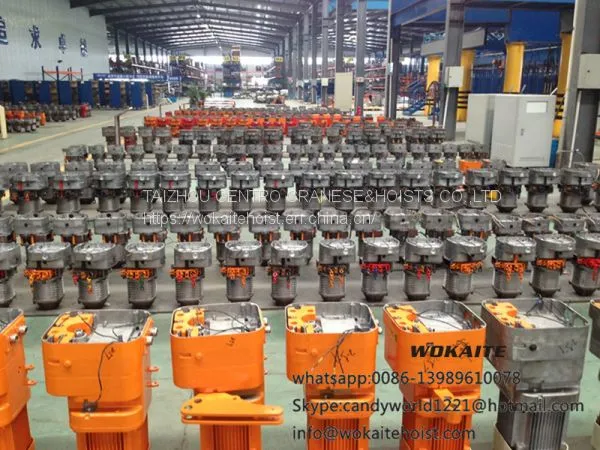 WOKAITE 10 Ton Electric Chain Hoist With Chains photo-3