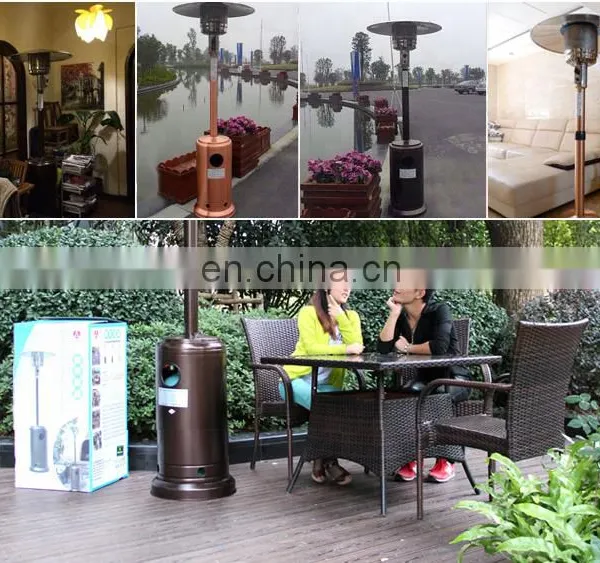 Electrical Liquefied Petroleum Gas/natural Gas Heating Furnace Gas Fire Household Umbrella Heater photo-3