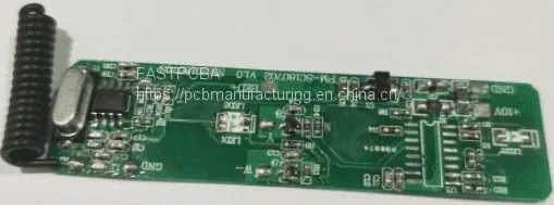 Smart electronic board for wired switch panel
