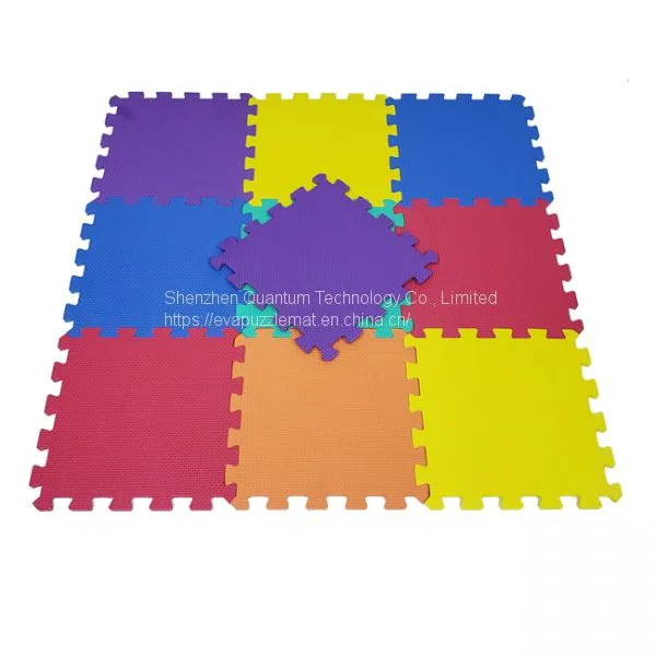 QT MAT Baby EVA Foam Puzzle Solid Floor Tile Mats photo-3