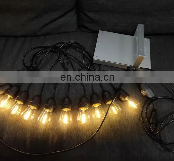 Garden S14 Solar Lights Outdoor Decorative Light String Backyard Patio Umbrella Use photo-4
