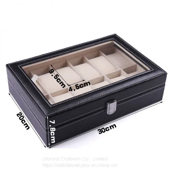 Latest Product Luxury Jewelry Watch Display Box High Quality Wooden Watch Box Jewelry Watch Box Tray photo-3