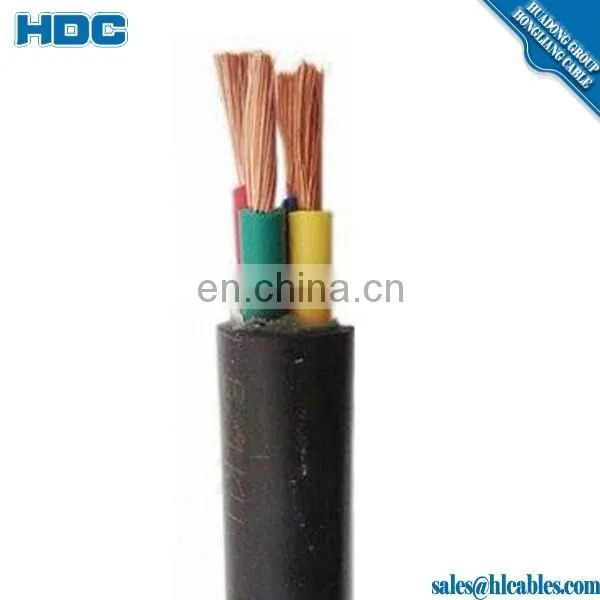 300/500v IEC Power Cable Copper Cable Flexible PVC Cable 2C 3C 4C 0.75mm2 1mm2 1.5mm2 2.5mm2 4mm2 Prices photo-7