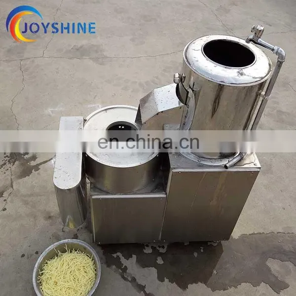 Good Price Ginger Peeling Machine Potato Washer and Peeler and Cutter photo-3