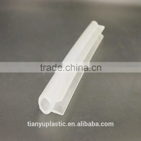 Transparent Material Good Quality PVC OEM Extrusion Profile,pvc Para Ventanas photo-3