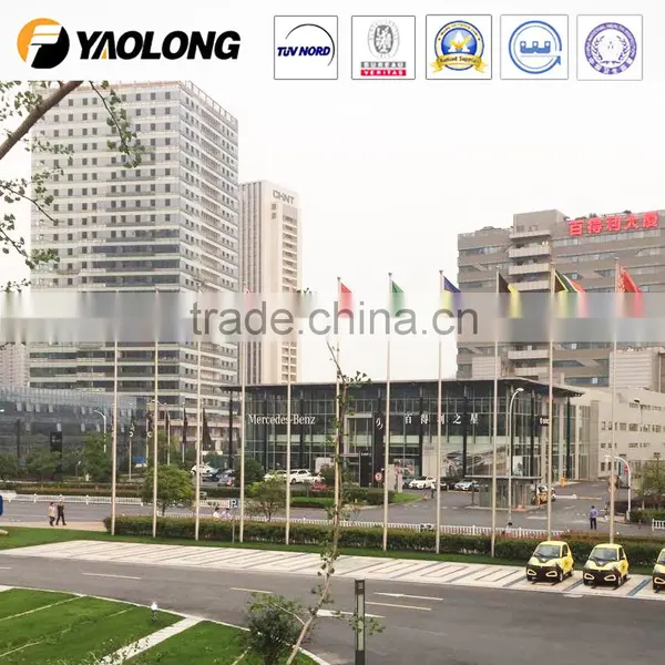 Tapered Aluminium Electric Operated System Flagpole photo-2