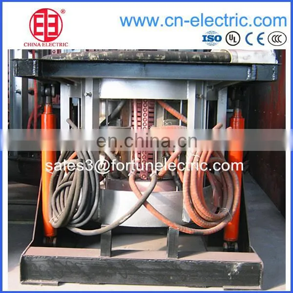 Smelting Steel Iron Scrap Coreless Medium Frequency Induction Melting Furnace photo-2
