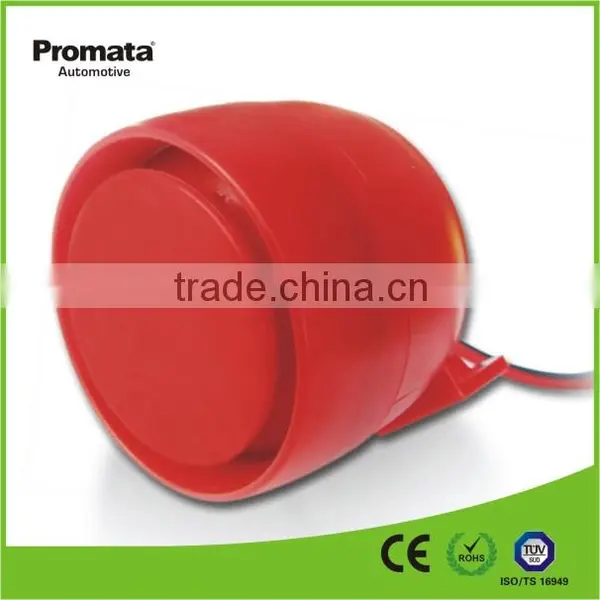 Auto Alarm Siren Horn With Warning Sound 12v or 24v Design Suitable