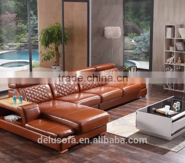 2015 Corner Sofa,american Leather Sofa Design,european Style Furniture