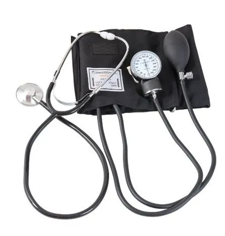 Digital Blood Pressure Monitor Aneroid Sphygmomanometer With Cuff And Single Head Stethoscope photo-2
