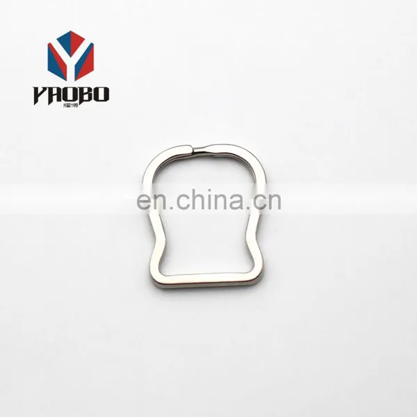 Sale In Bulk 25mm Custom Split Keychain Key Chain Ring For Promotion Gifts photo-2