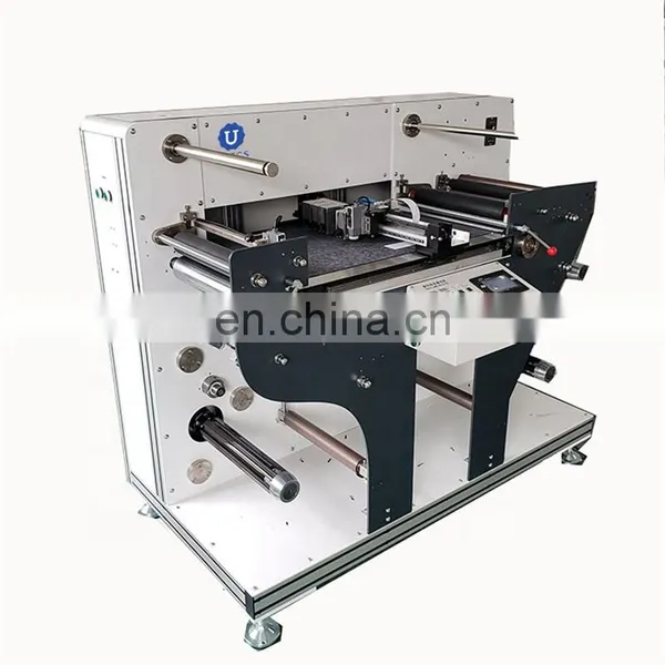 UD320 Automatic Medicine Hangtag Hang Tag Label Digital Die Cutting Machine, PAPER PP PE FILM Roll Sticker Rotary Die Cutter photo-3