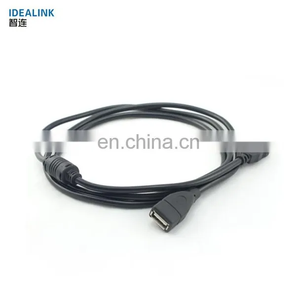 Promotional Cheapest 24 AWG Black Usb Cable 1m Usb Extension Cable photo-2