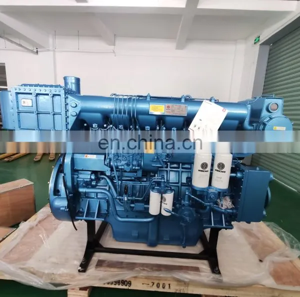 Genuine 397kw/540hp/1200rpm 6 Cylinders WEICHAI Machine Diesel Engine photo-4