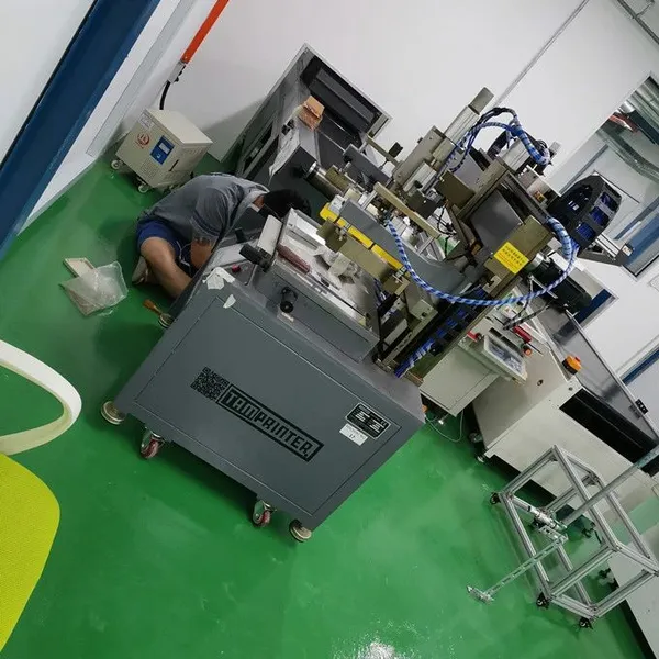 Label Sheet Electric Vertical UV Ink Screen Printing Machine With Tunnel Dryer photo-2