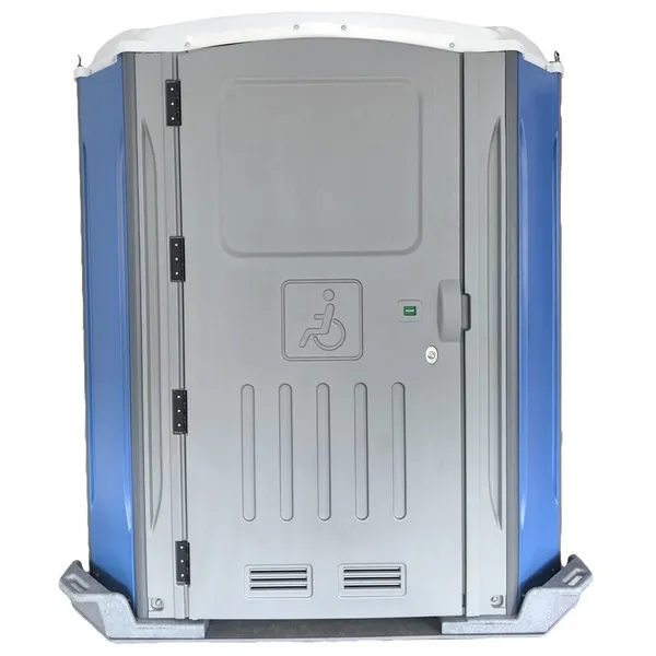 Accessible Mobile Toilet With Handrails photo-4