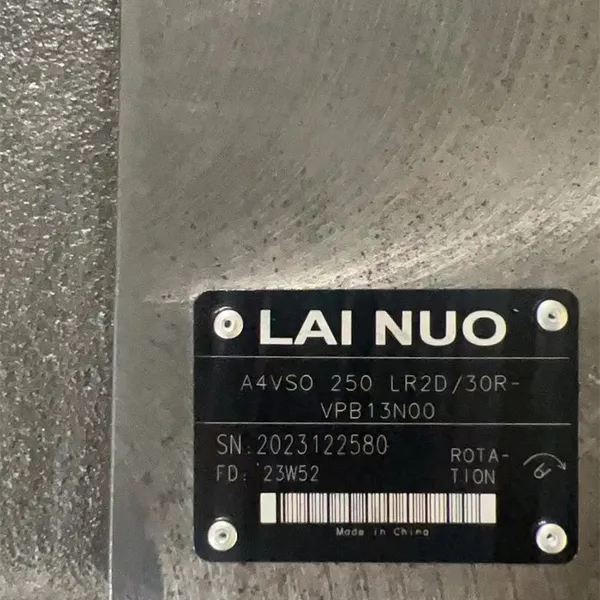 A A4VSO 355 LR2/30R-PPB13N00 Piston Variable Pump A4VSO 250 LR2D/30RVPB13N00 Hydraulic Pump photo-4
