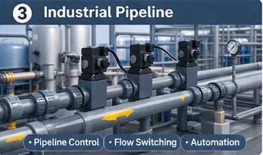 PVC Solenoid Valve 2/2 Way Type 160 Automatic Control Valve for Water Treatment System photo-5