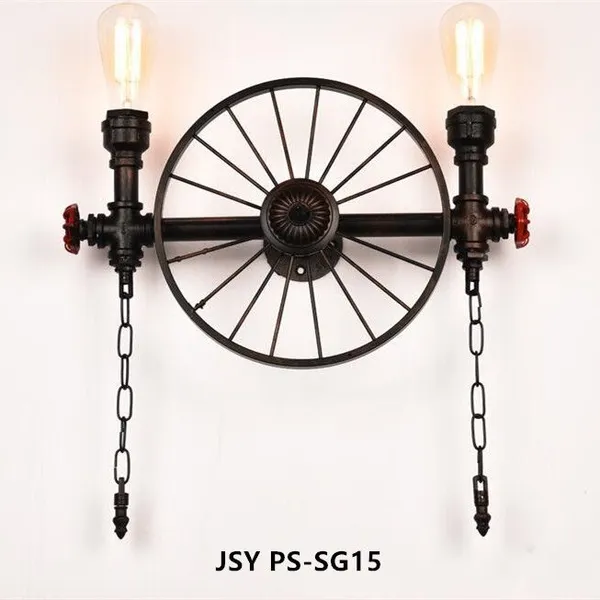Vintage Wall Lamps Industrial Pipe Wall Sconce
